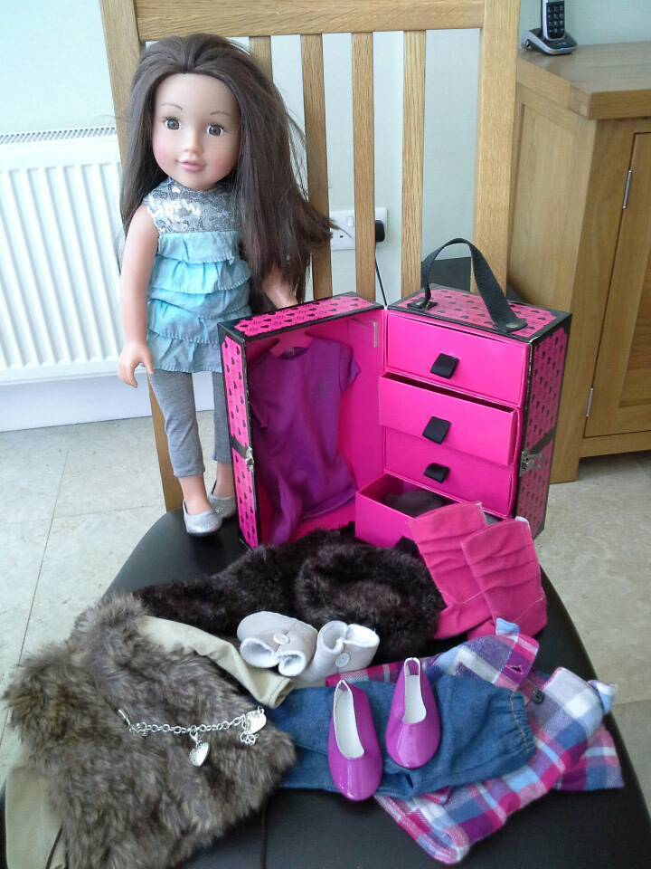argos doll wardrobe